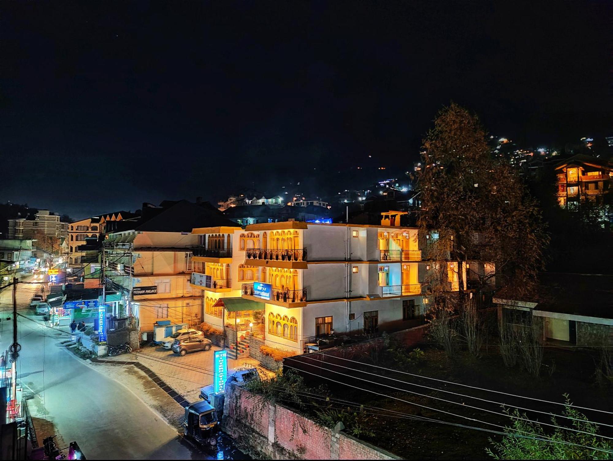 Surya International Hotel Manali Near Mall Road Manāli Exterior foto